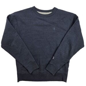 Champion Athletic Wear Navy‎ Blue Fleece Crew Neck Pullover Sweater Men's Size M